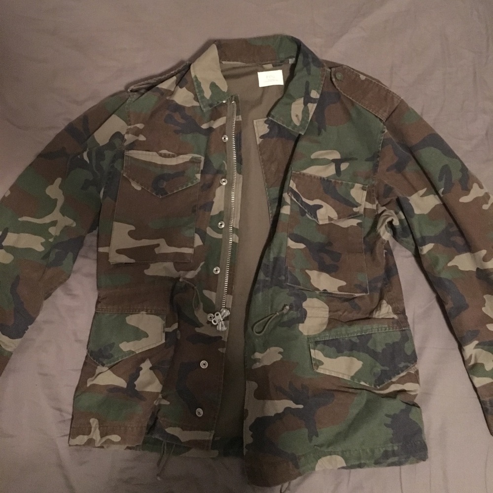 Fear Of God Camouflage Jacket Brand New